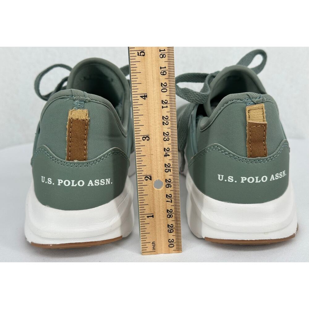 US Polo Assn Women's Green Mesh Sneakers Tennis Shoes Runners 7 - Picture 5 of 10